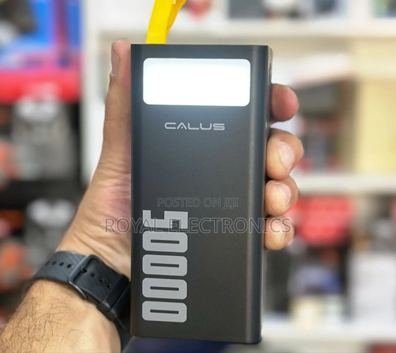 Original 50,000 Mah Power Bank Fast Charging 22.5w(ለአያያዝ እና አጠቃቀም ምቹ )