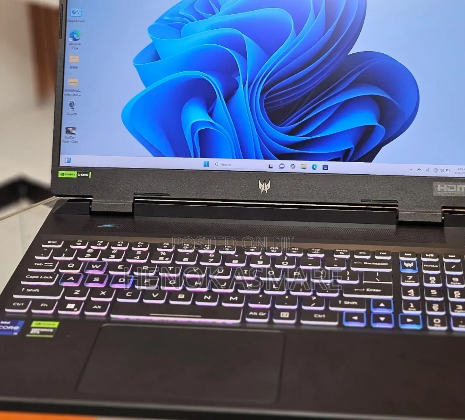 New Laptop Acer Predator Helios Neo 16 16GB Intel Core I9 SSD 1T