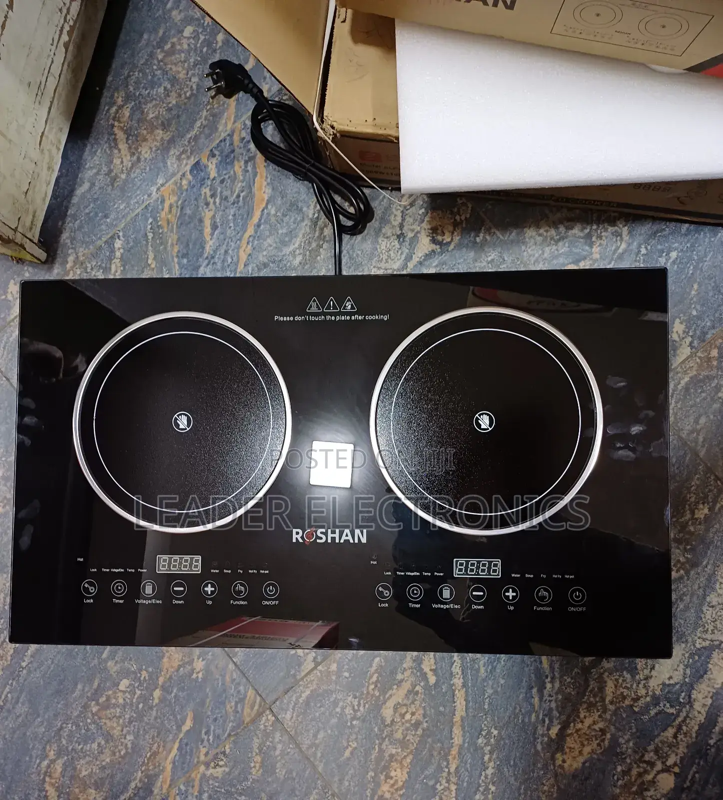 Roshan Stove 2 Hotplates