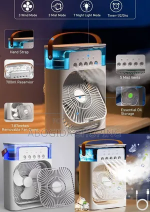 Photo - Duel Use Air Cooler Fan and Humidifier