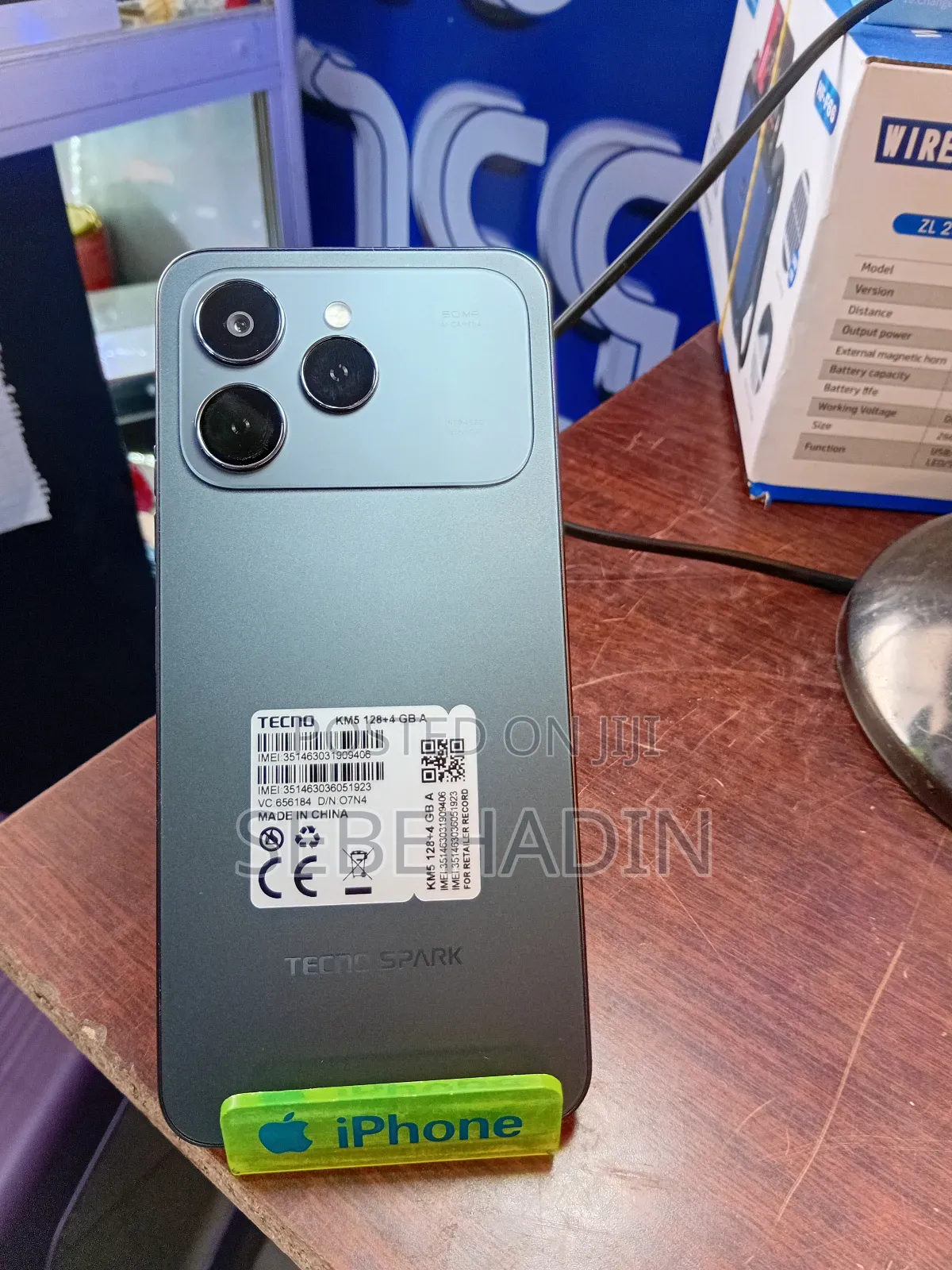 New Tecno Spark 40 128 GB Black