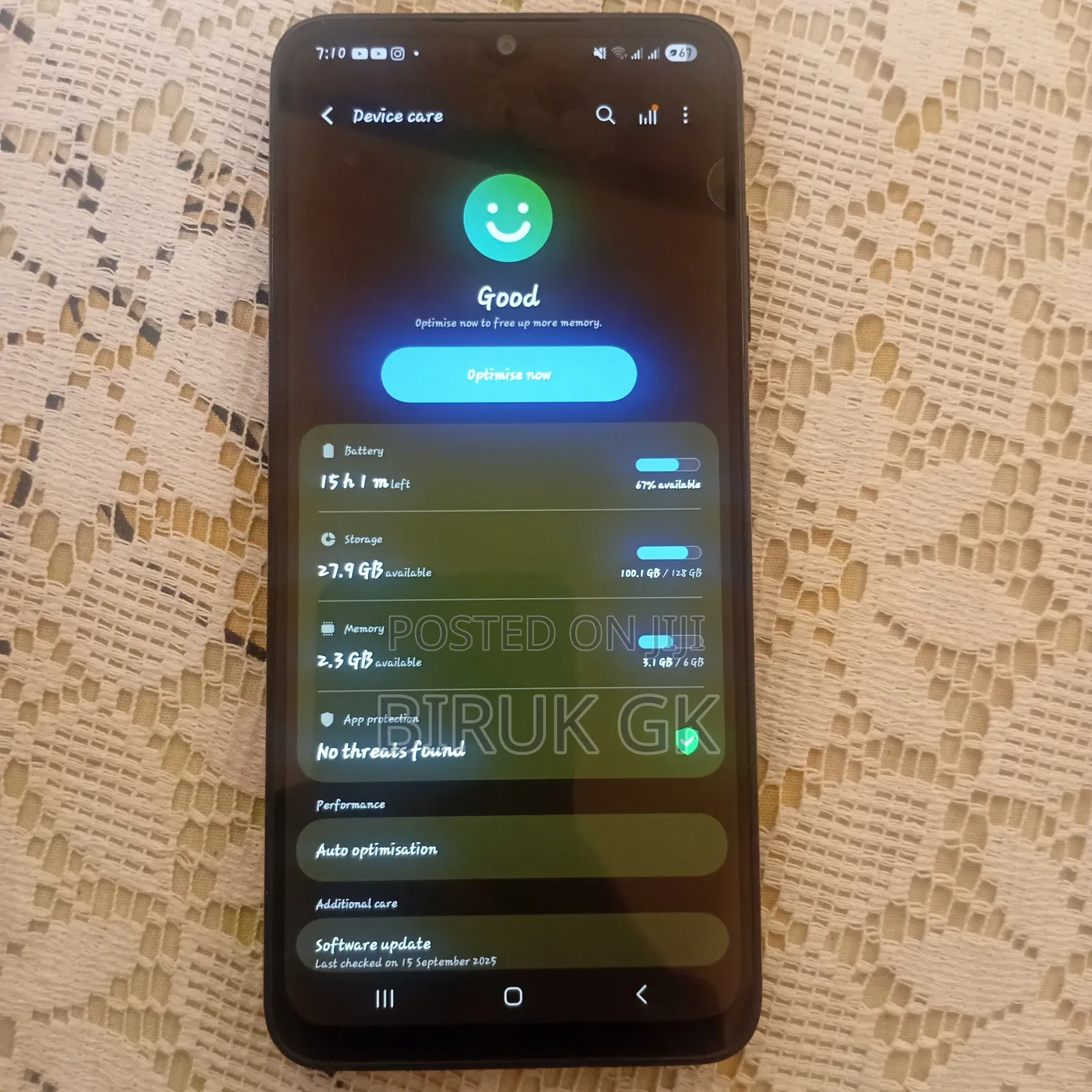 Samsung Galaxy A05s 128 GB Black