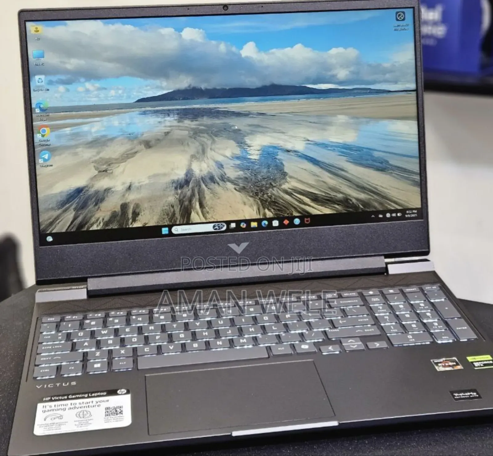 New Laptop HP Victus 15 16GB AMD Ryzen 7 SSD 512GB