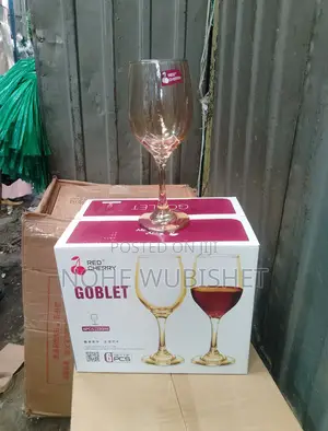 Red Cheery Wine Glass