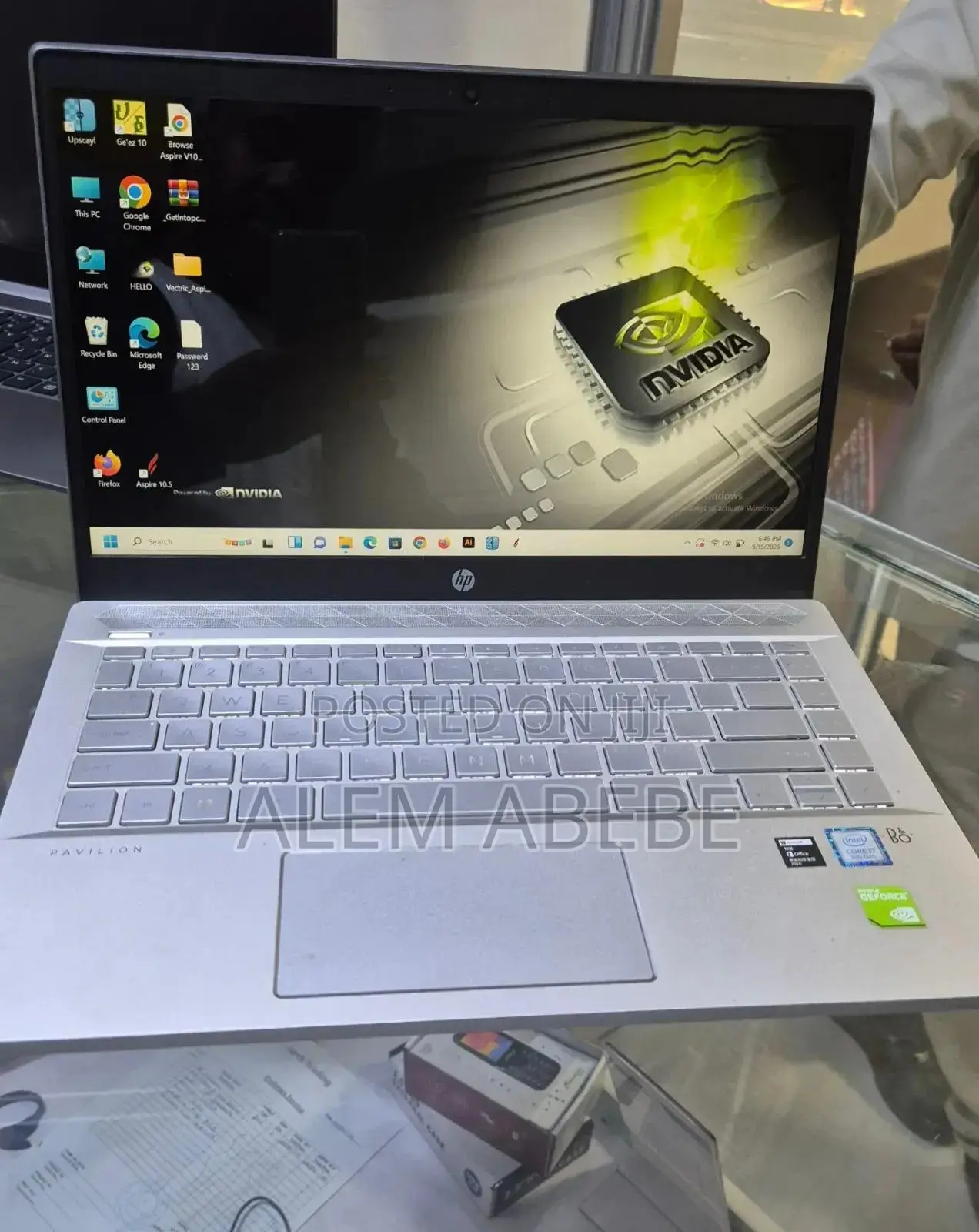 New Laptop HP Pavilion 15 16GB Intel Core I7 SSD 512GB