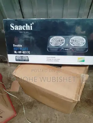 Photo - Saachi Double Hot Plate