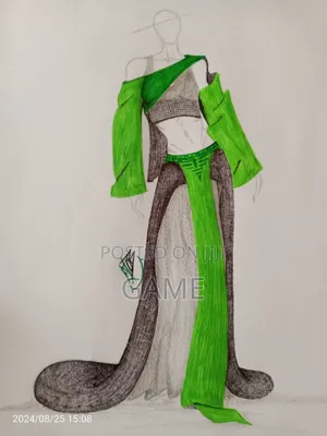 Looking for a Cv - I'm Fashion Design Dress Create Sketcher