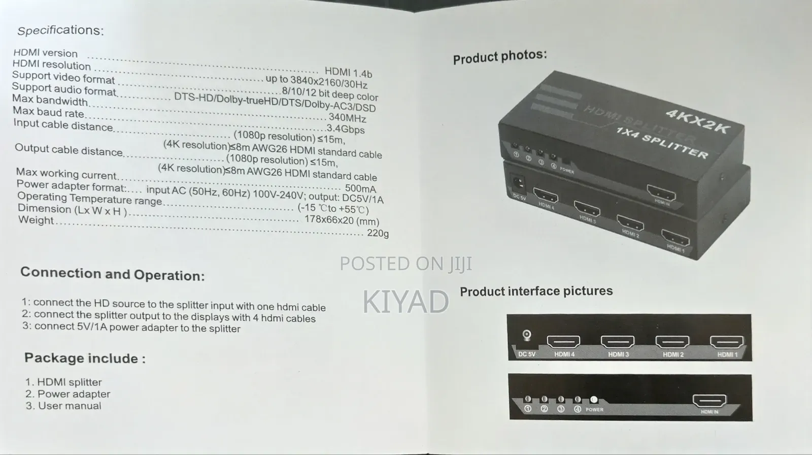 Hdmi Splitter