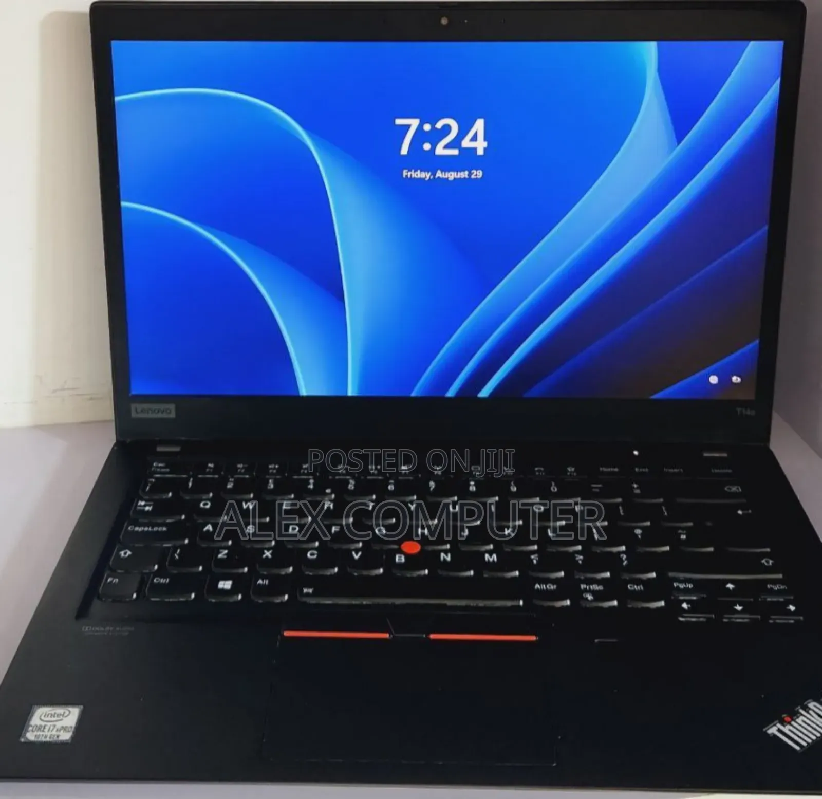 New Laptop Lenovo ThinkPad T14 16GB Intel Core I7 SSD 512GB
