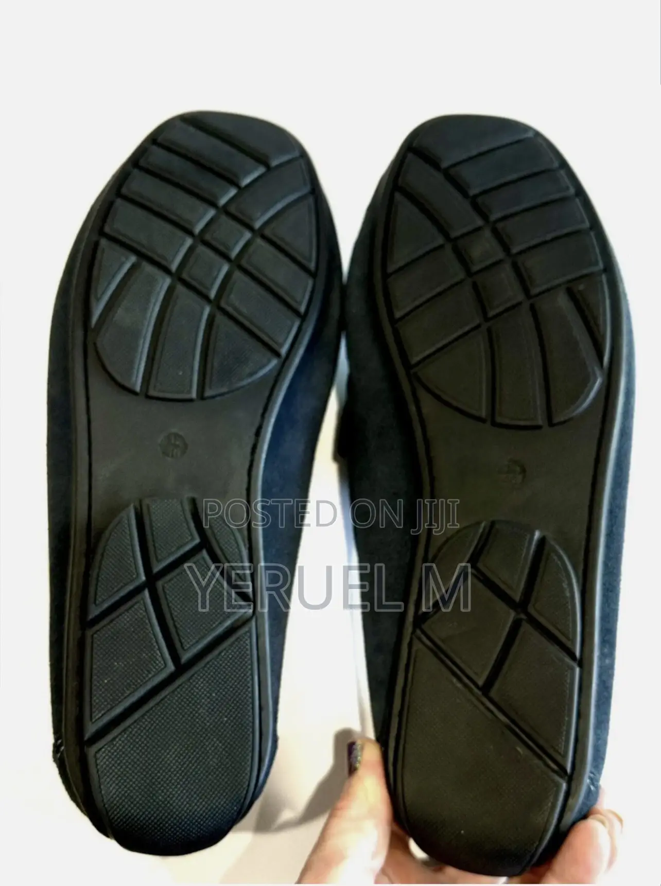 Classic Livergy Ian Blue Genuine Suede Leather Loafers Shoes