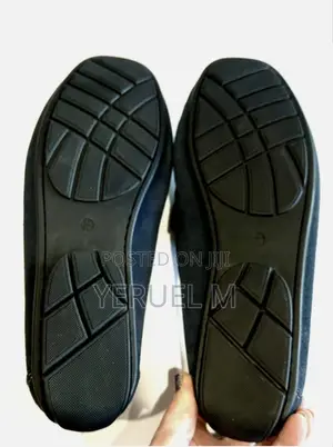 Classic Livergy Ian Blue Genuine Suede Leather Loafers Shoes