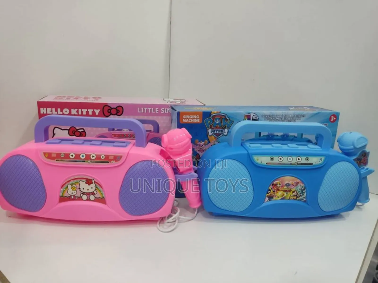 Sing Along Boombox With Karaoke Microphone