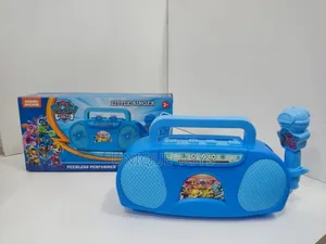 Sing Along Boombox With Karaoke Microphone