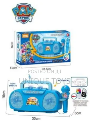Sing Along Boombox With Karaoke Microphone