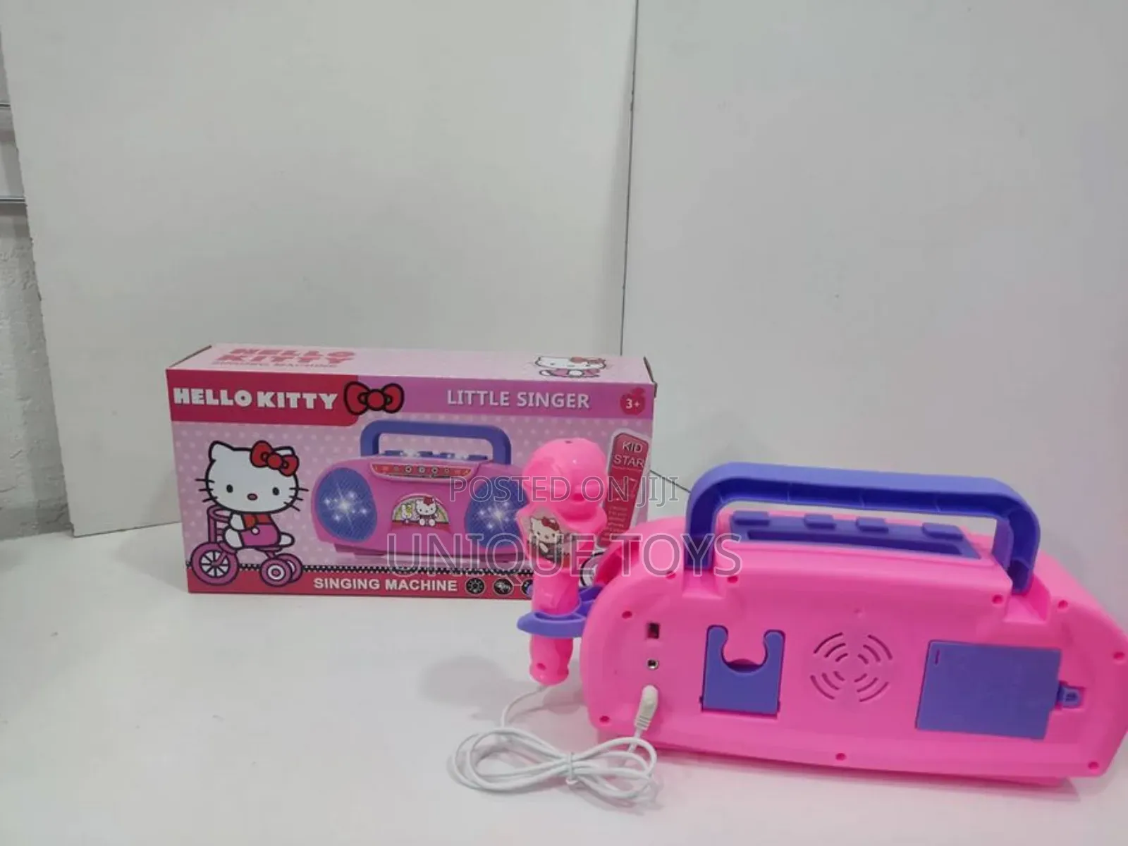 Sing Along Boombox With Karaoke Microphone