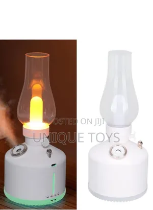 Photo - Vintage Lamp Humidifier – Mist + Night Light in One!