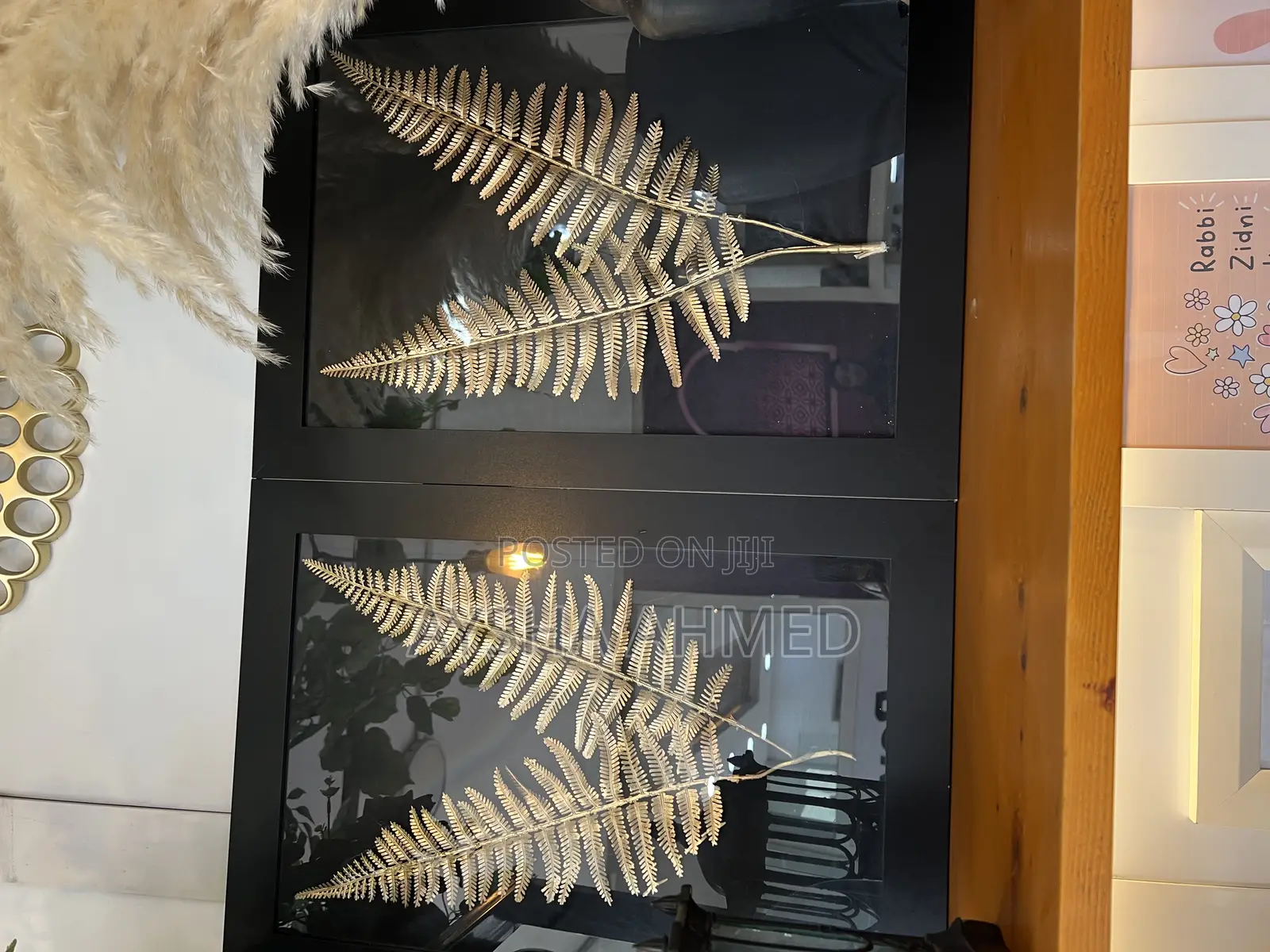 Black and Golden Frame