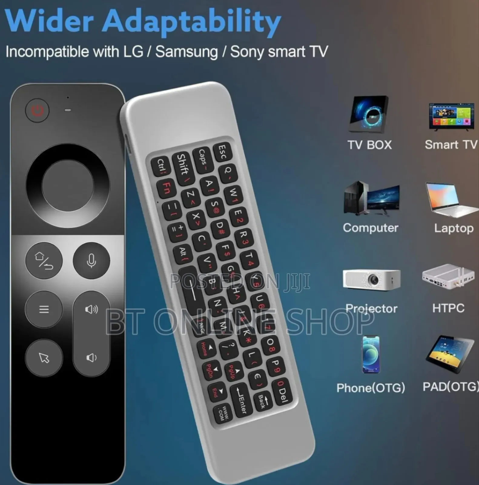 W3 Air Mouse Remote Control