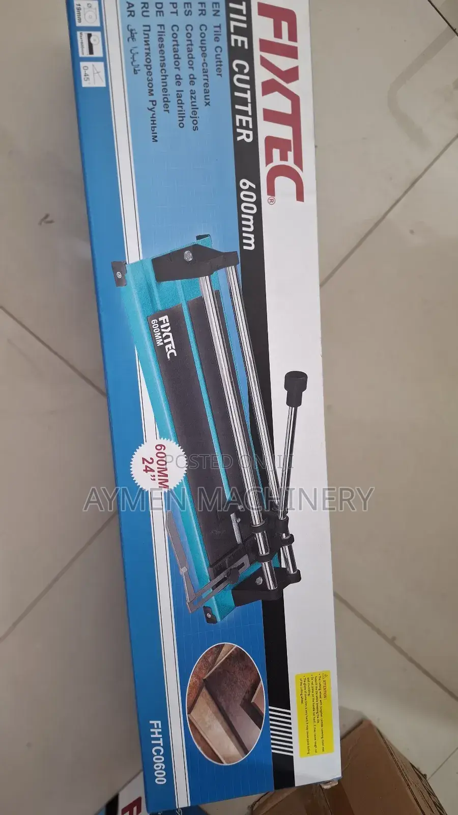 Manual Ceramic Tile Cutter 60cm ማኑዋል ሴራሚክ ከተር
