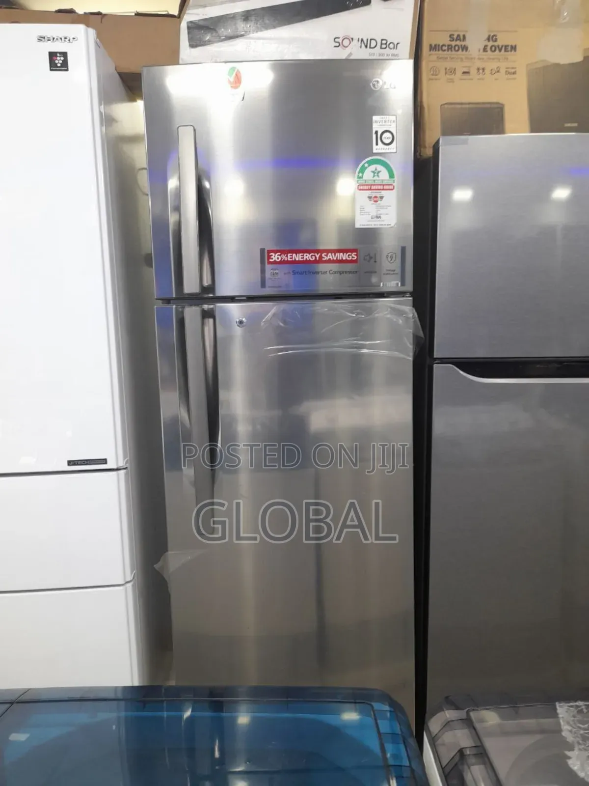 Lg 375 Litre Fan System Fridge