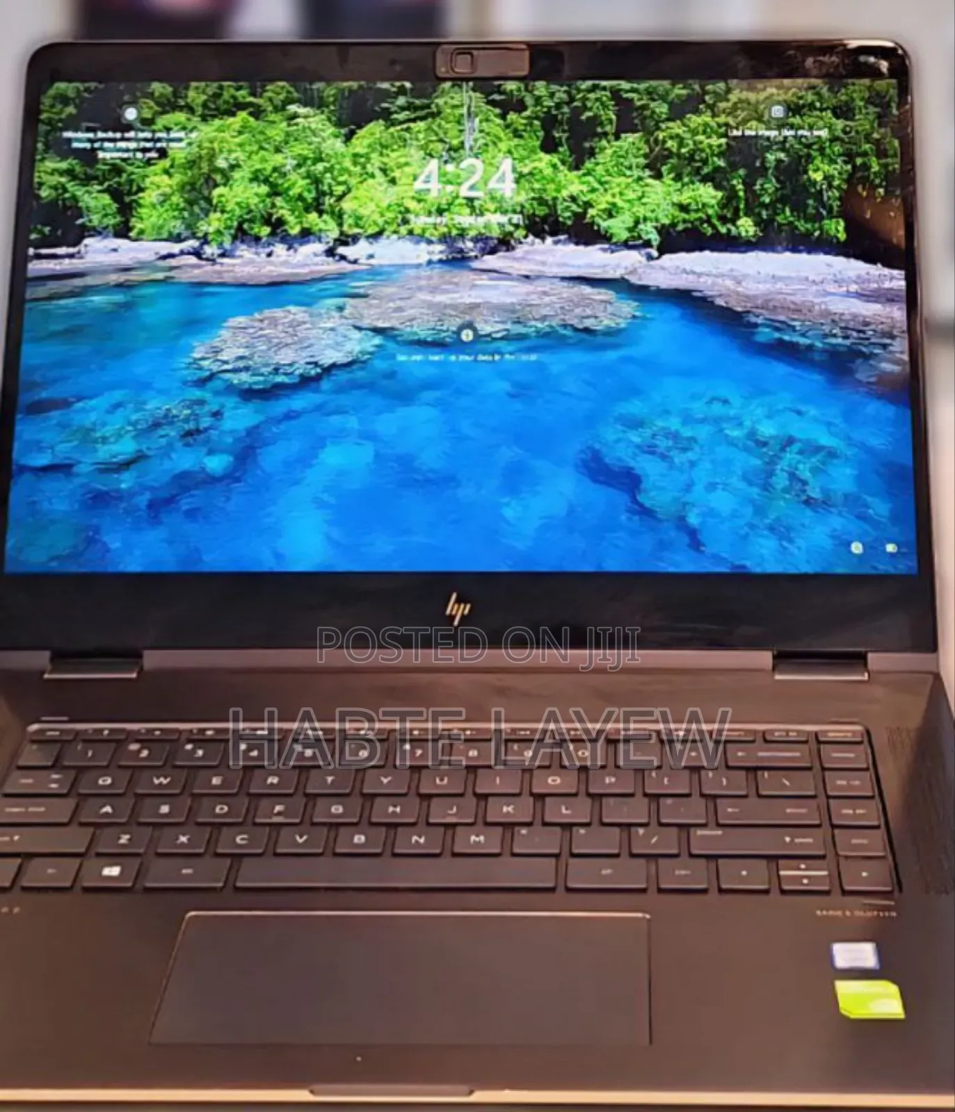 New Laptop HP Spectre 16GB Intel Core I7 SSD 512GB