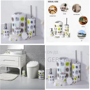 Photo - New Luxury Bathroom Accessory Set 6 Pieces