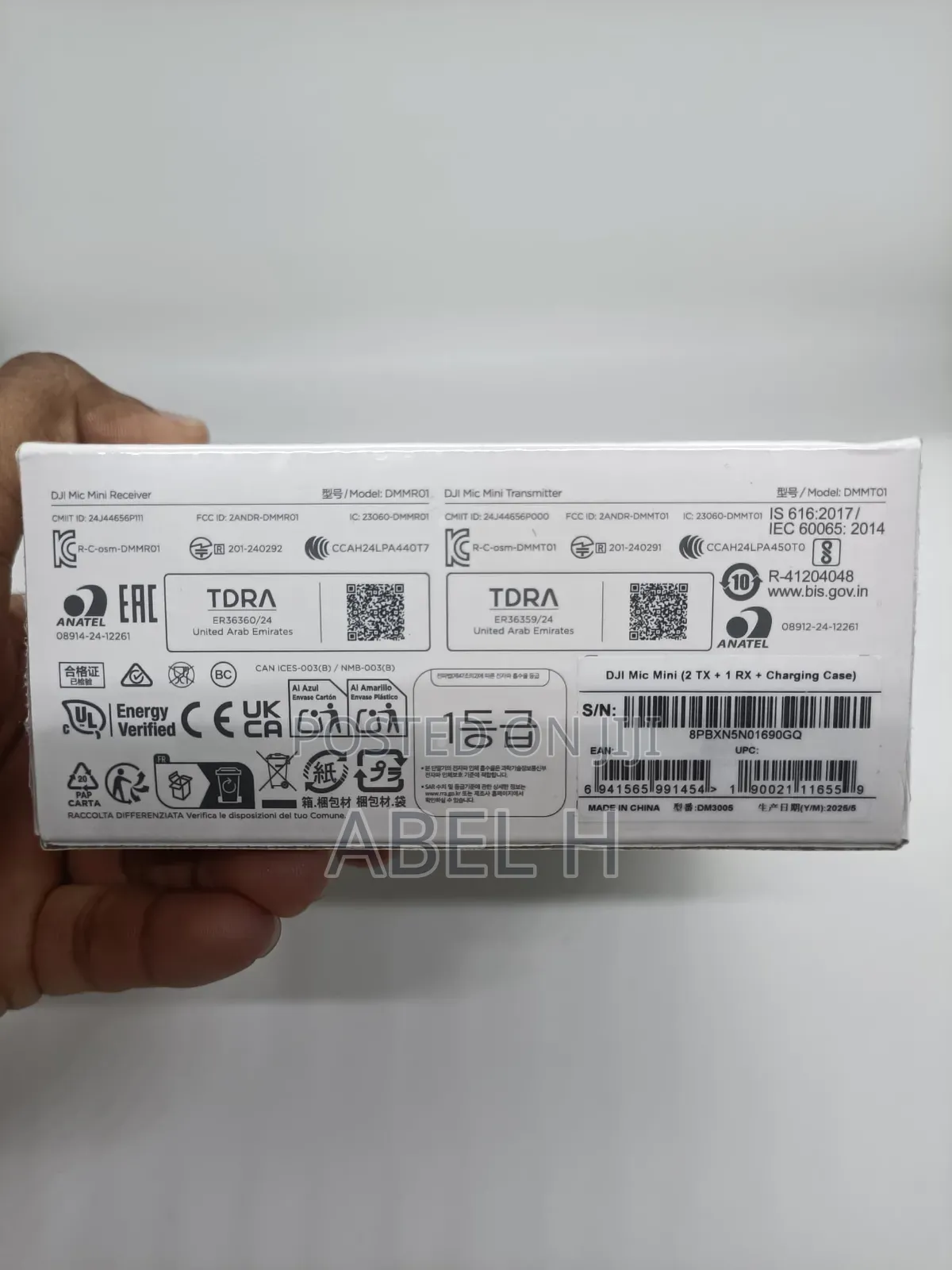 Dji Mic Mini Wireless Microphone Sealed