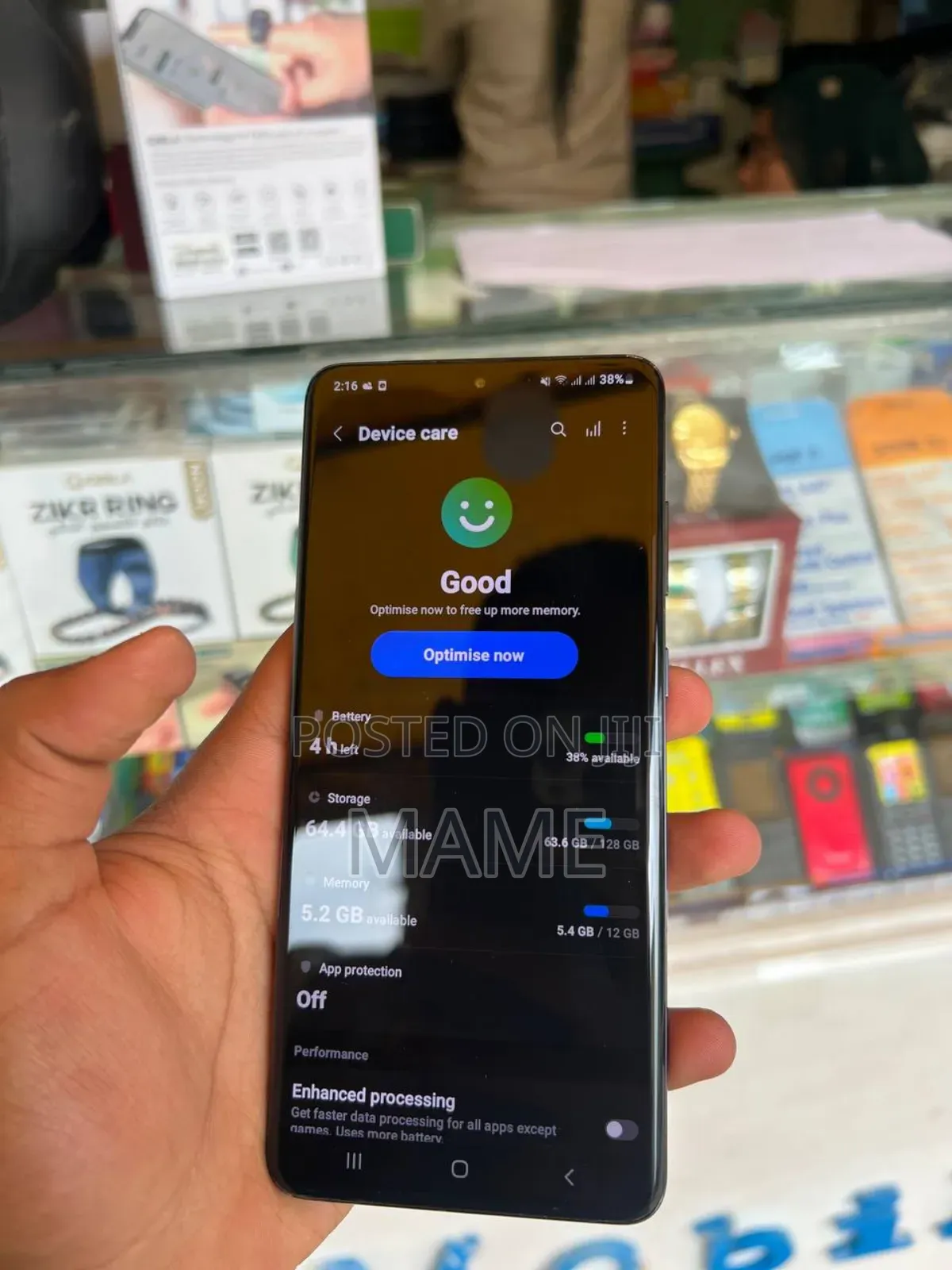 Samsung Galaxy S20+ 128 GB Gray