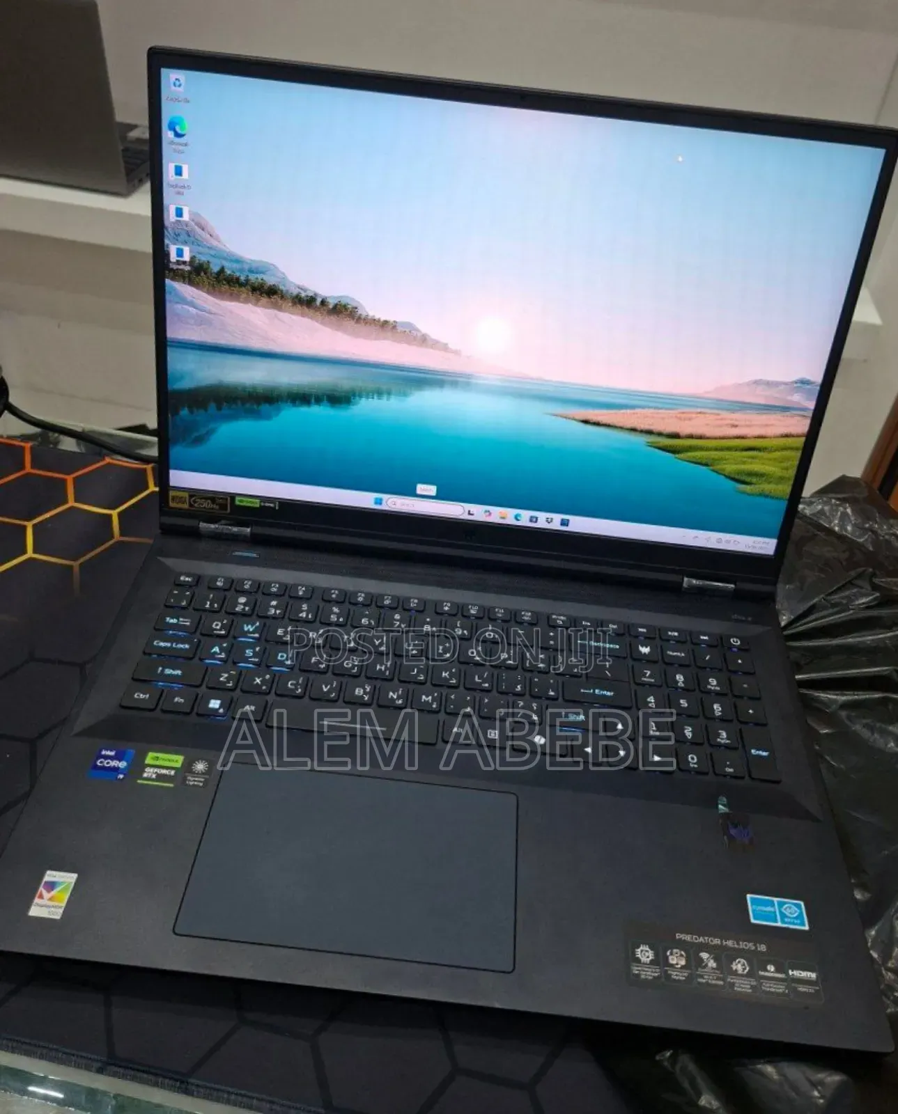 New Laptop Acer Predator Helios 300 32GB Intel Core I9 SSD 1T