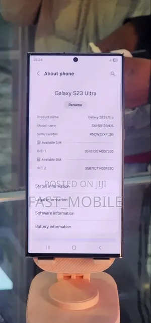 Samsung Galaxy S23 Ultra 256 GB Black