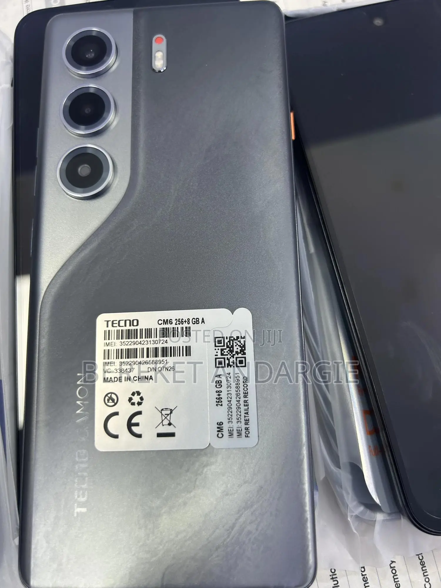 New Tecno Camon 40 Pro 256 GB Gray