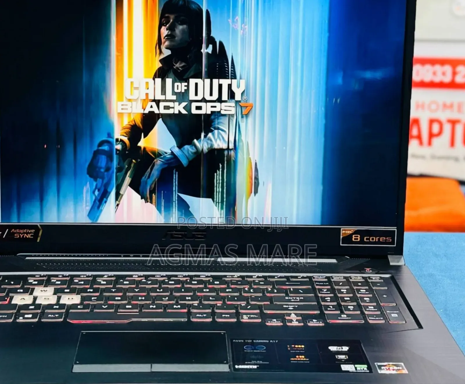 New Laptop Asus TUF Gaming F16 16GB AMD Ryzen 7 SSD 512GB