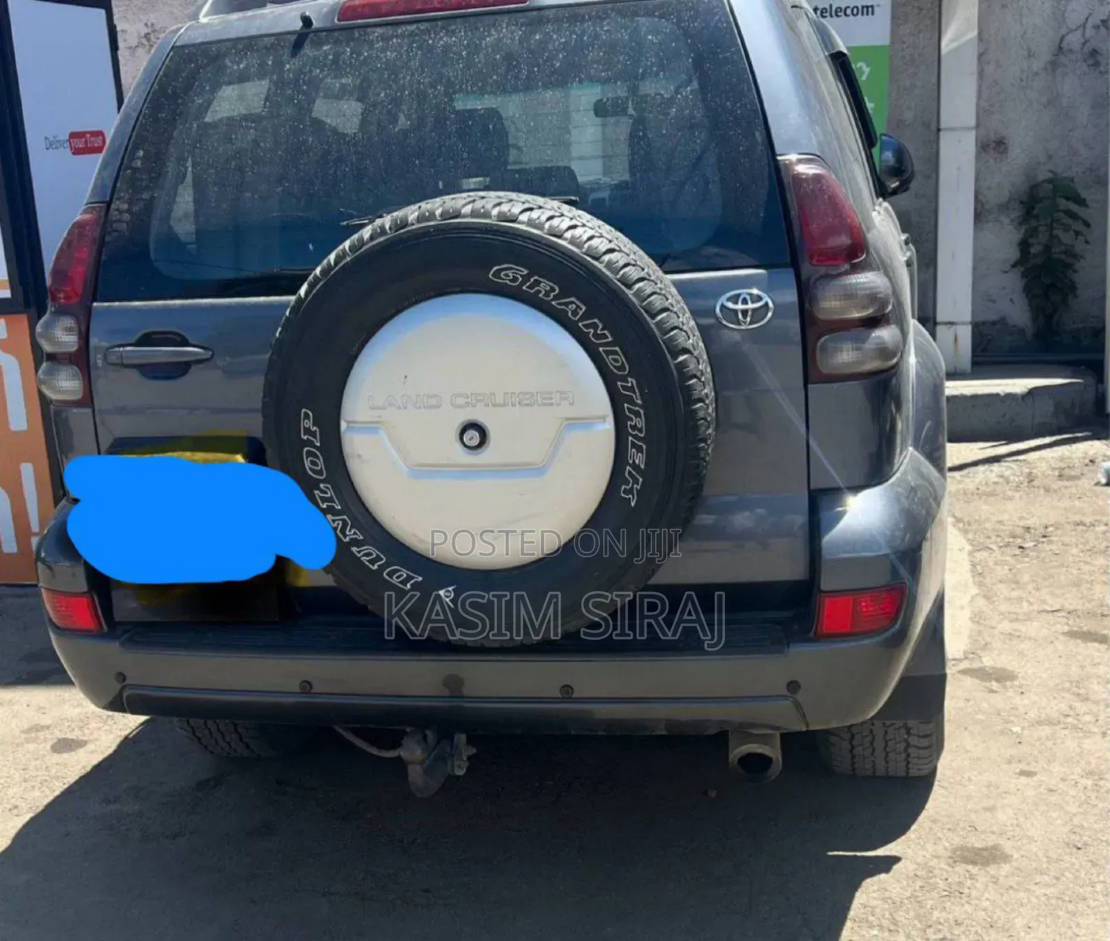Toyota Land Cruiser Prado 3.0 D-4D 5dr 2005 Gray