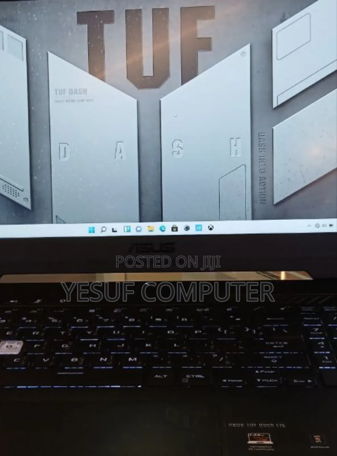 New Laptop Asus TUF Dash F15 16GB Intel Core I7 SSD 512GB