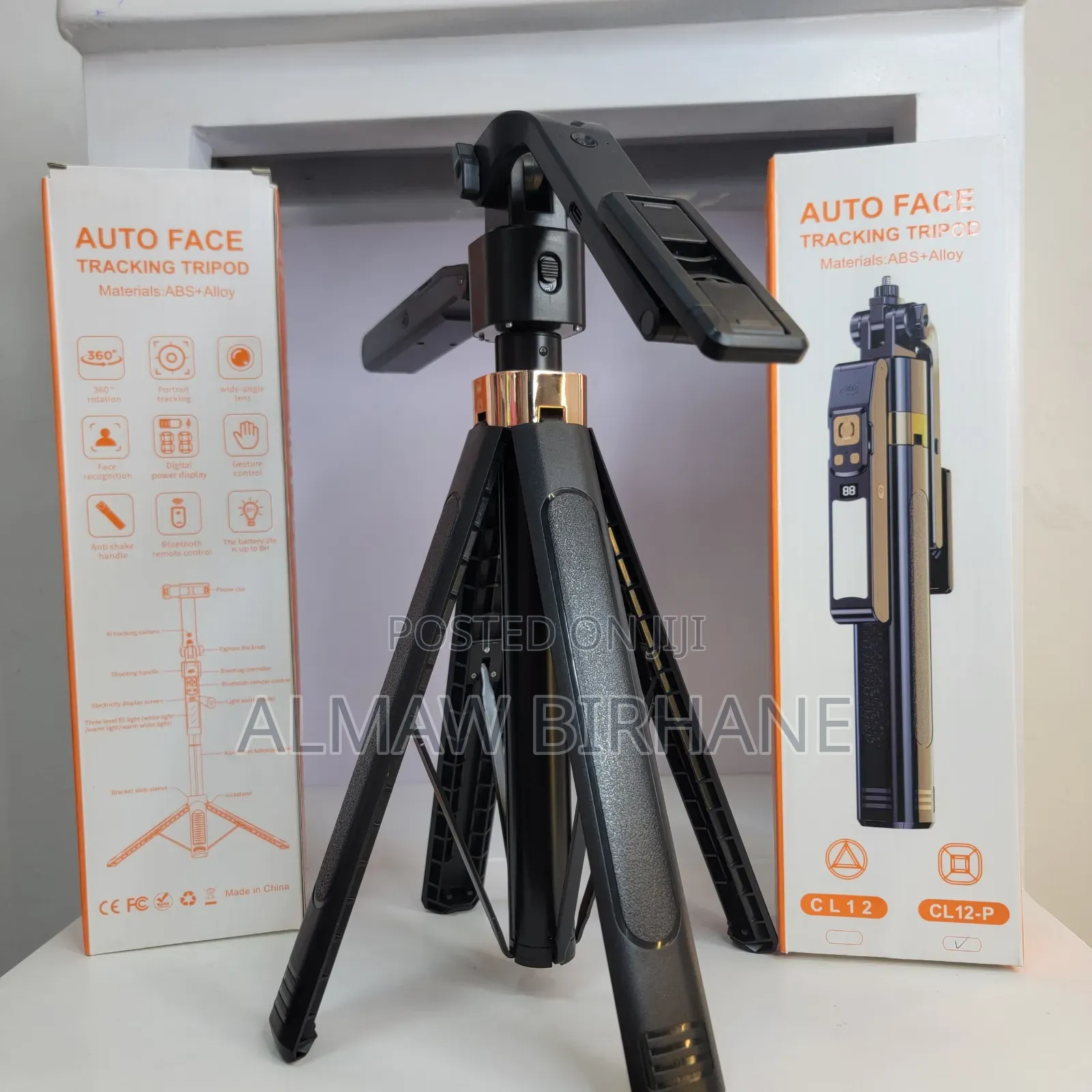 Auto Face Tracking Tripod Cl12-P – Your Phone’S Smart Camera Assist