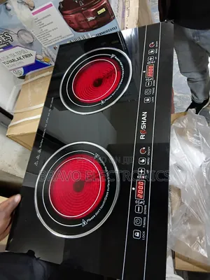 Roshan Digital Stove – 4 Electric Tempered Glass Burners