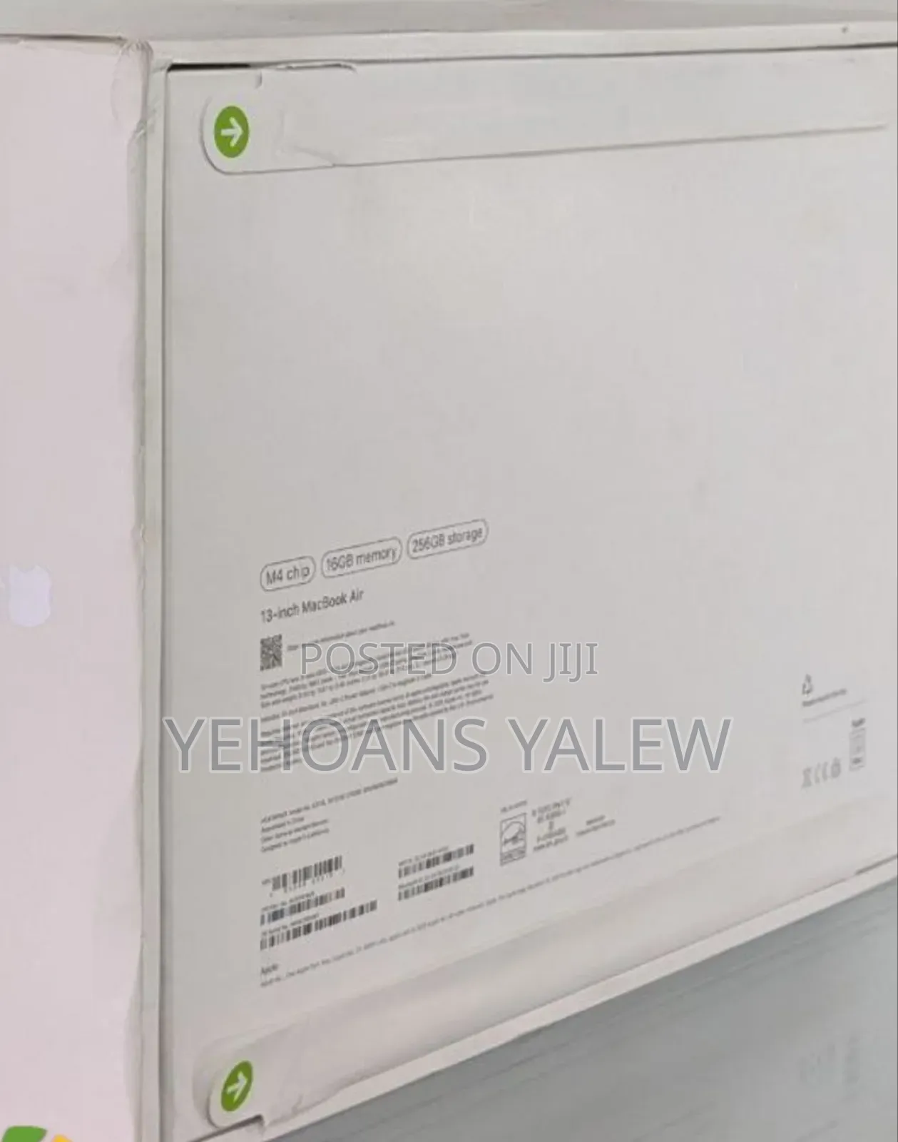New Laptop Apple MacBook Air 2025 M4 13-Inch 16GB Apple M4 SSD 256GB