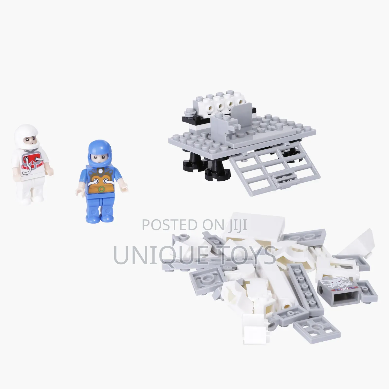 Space Explorer Interlocking Block Playset – 366 Pieces