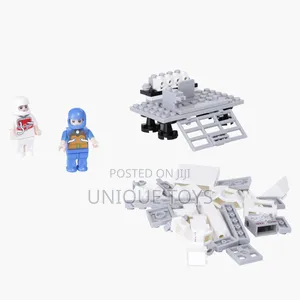 Space Explorer Interlocking Block Playset – 366 Pieces