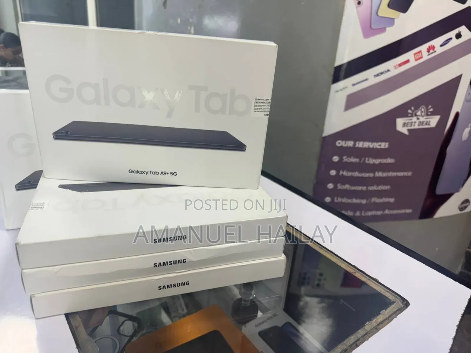 New Samsung Galaxy Tab A9+ 128 GB Black