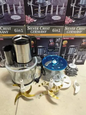  6 in 1 Silvers Creslt Food Processor