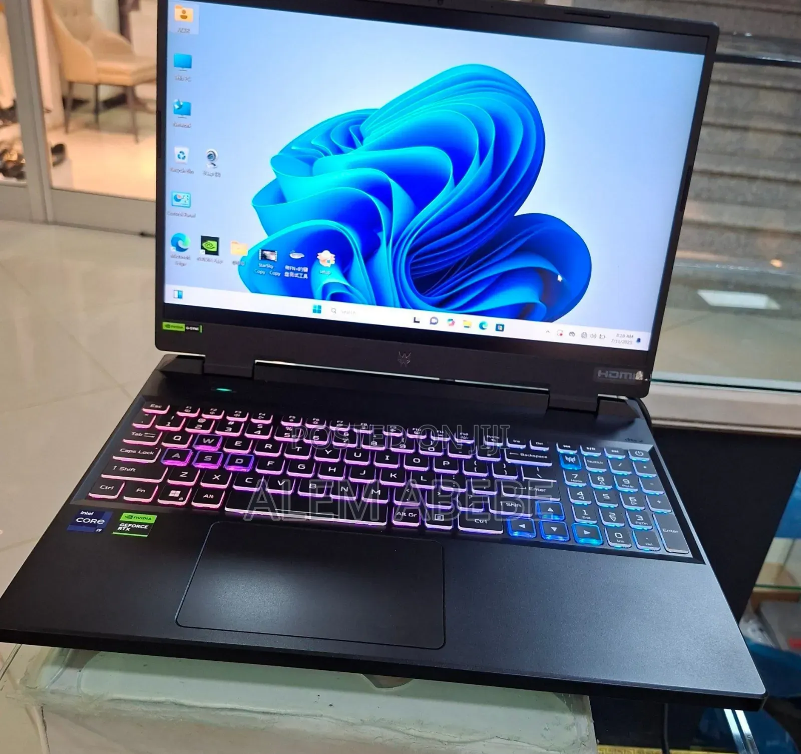 New Laptop Acer Predator Helios 300 16GB Intel Core I9 SSD 1T