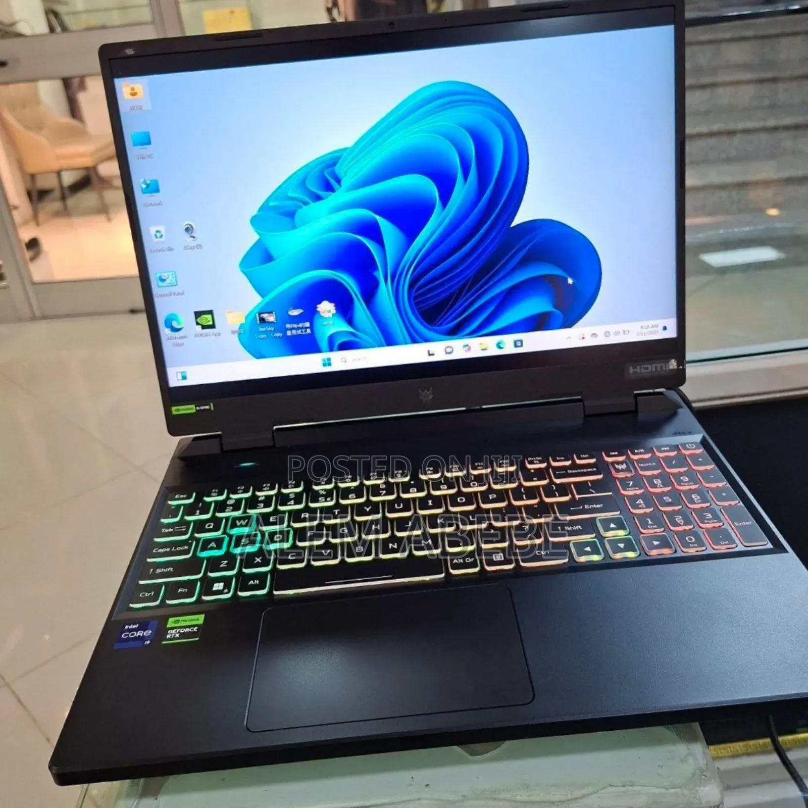 New Laptop Acer Predator Helios 300 16GB Intel Core I9 SSD 1T