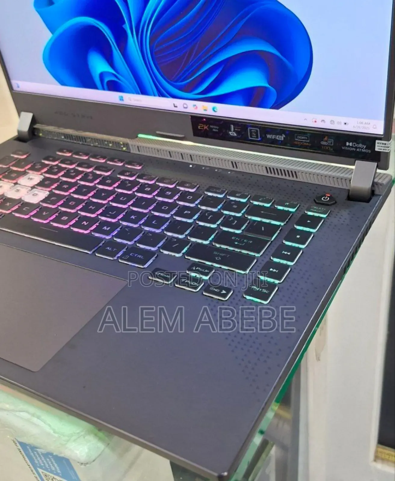 New Laptop Asus ROG Strix G15 16GB AMD Ryzen 9 SSD 1T