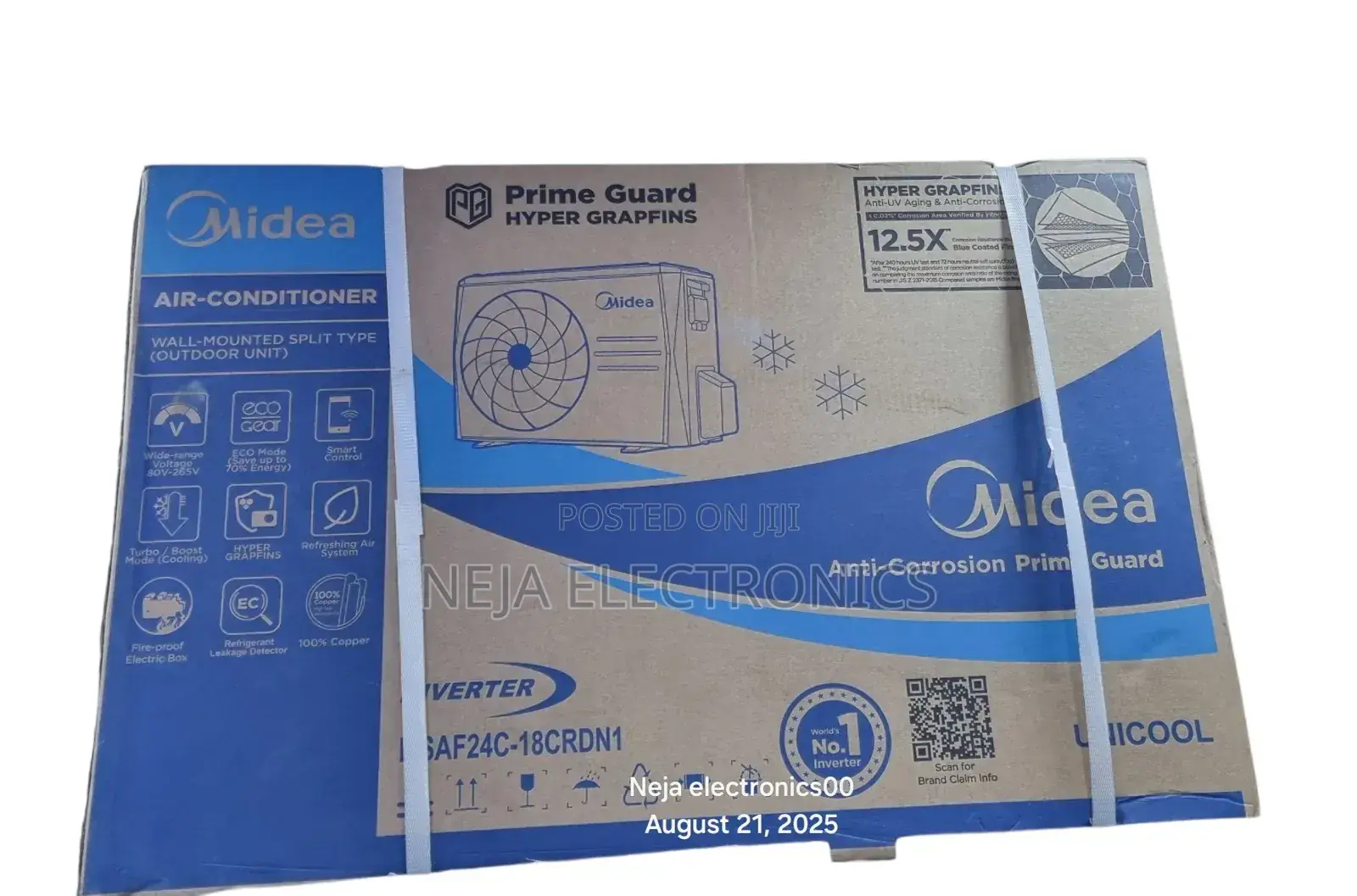 Midea Air Conditioners 18000btu Delivery