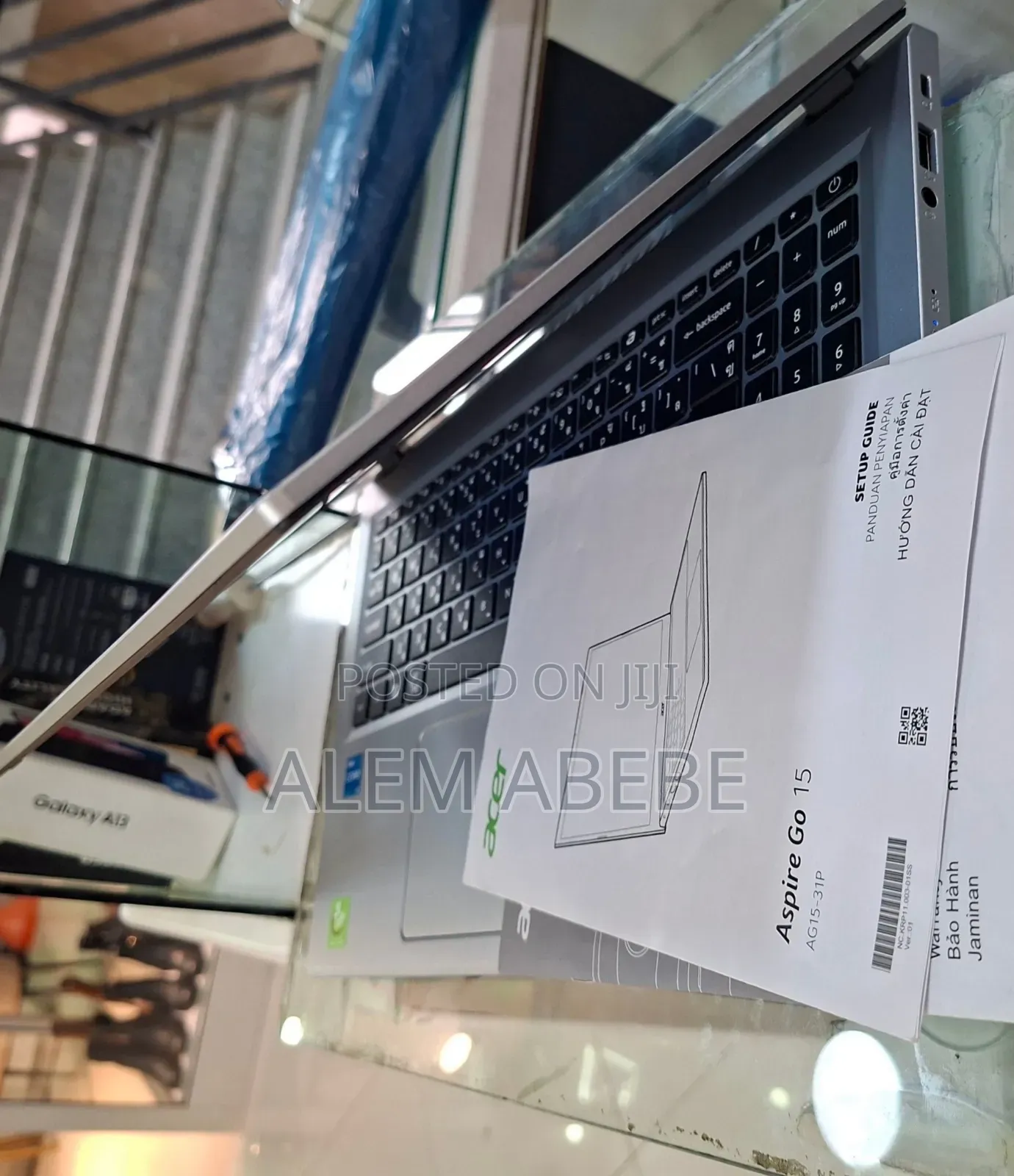 New Laptop Acer Aspire 1500 8GB Intel Core I3 SSD 512GB