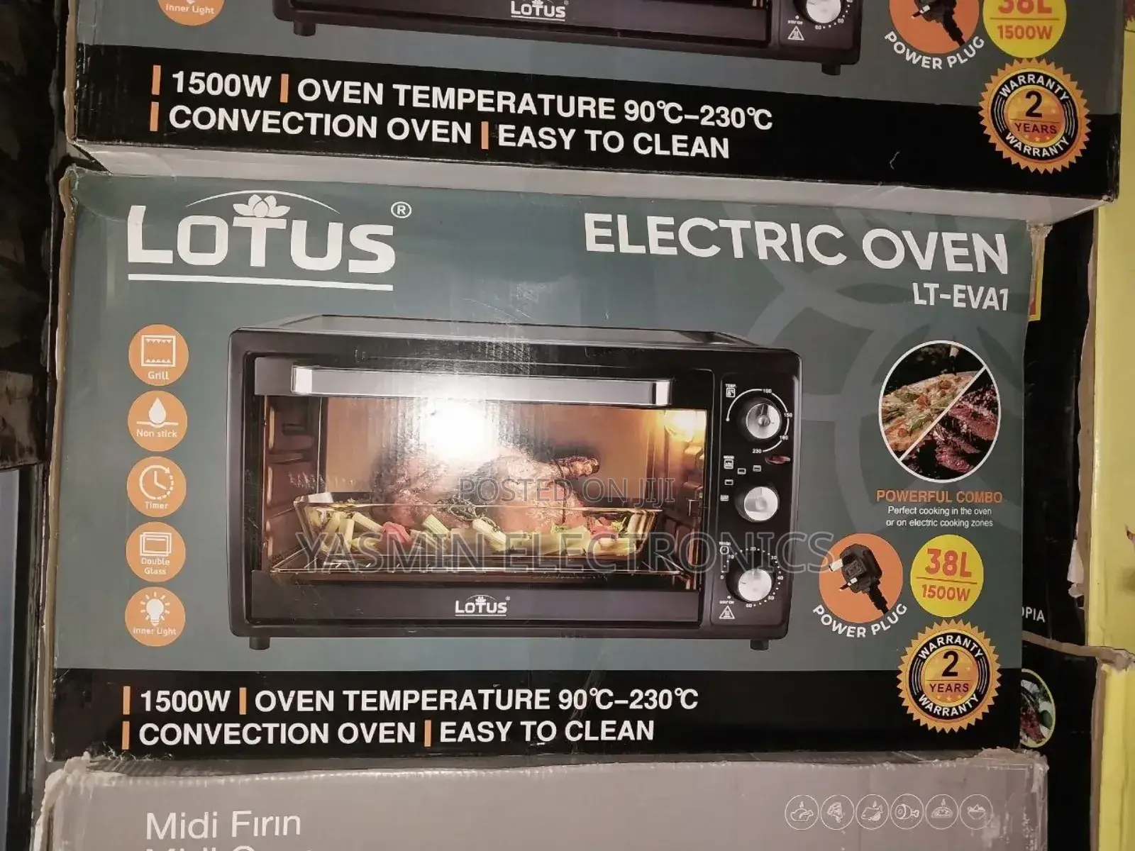 Lotus Electric Ovens 38-Litters Mine Oven Delivery