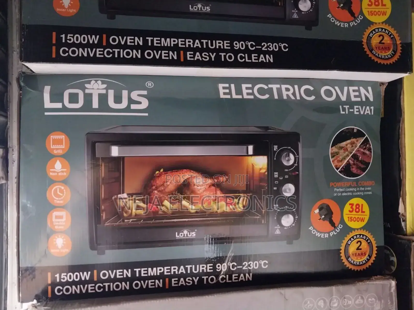 Lotus Electric Ovens 38-Litters Mine Oven Delivery