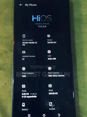 Tecno Spark 10 Pro 256 GB Blue