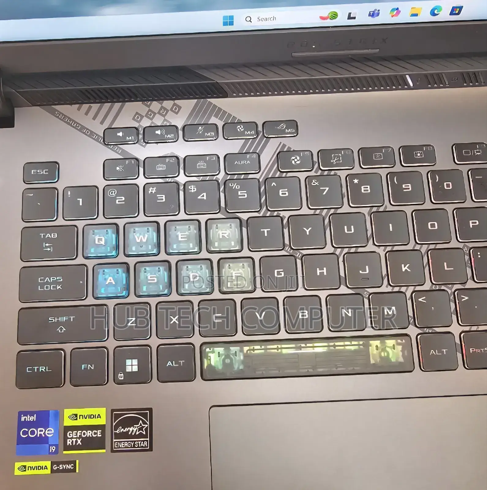 New Laptop Asus ROG Strix G16 G614 16GB Intel Core I9 SSD 1T